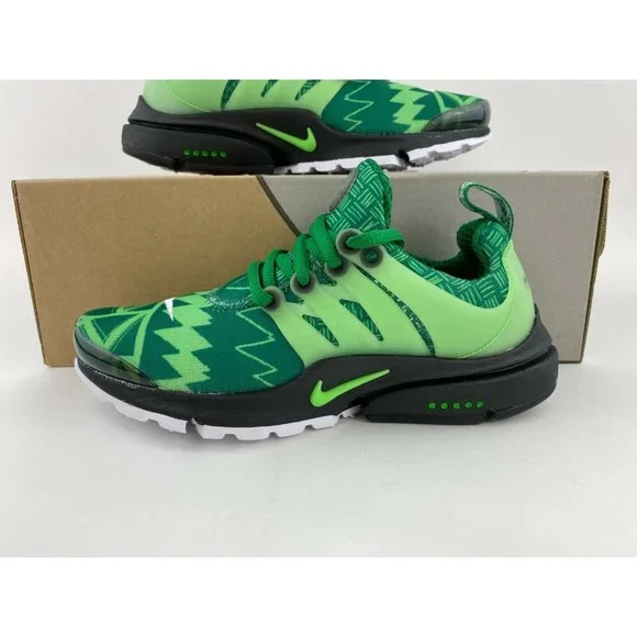 Nike Air Presto Naija Nigeria Green XXS Women's Size 4.5-6.5 Sneakers - Picture 6 of 12